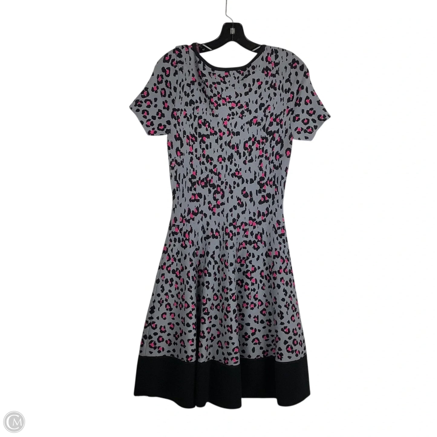 Dress Designer By Kate Spade In Grey & Pink, Size: M