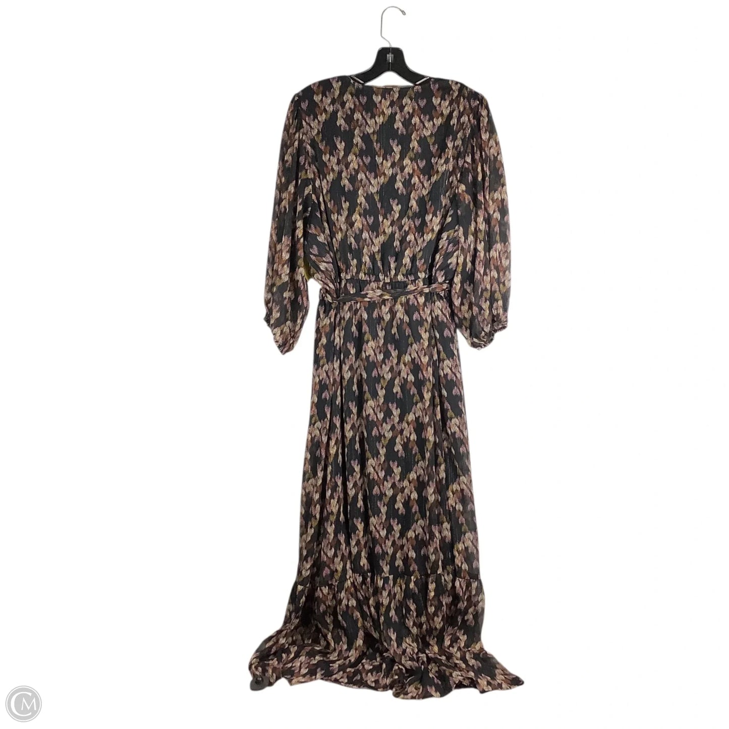 Dress Party Midi By Lc Lauren Conrad In Multi-colored, Size: 1x