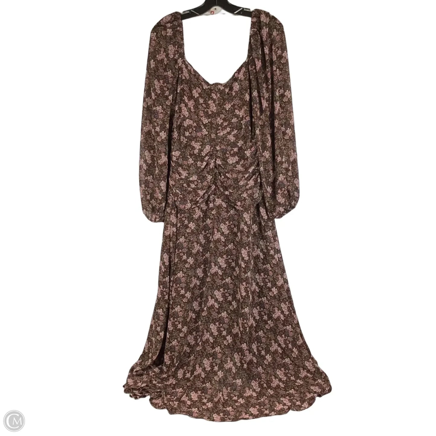 Dress Casual Maxi By Astr In Floral Print, Size: L