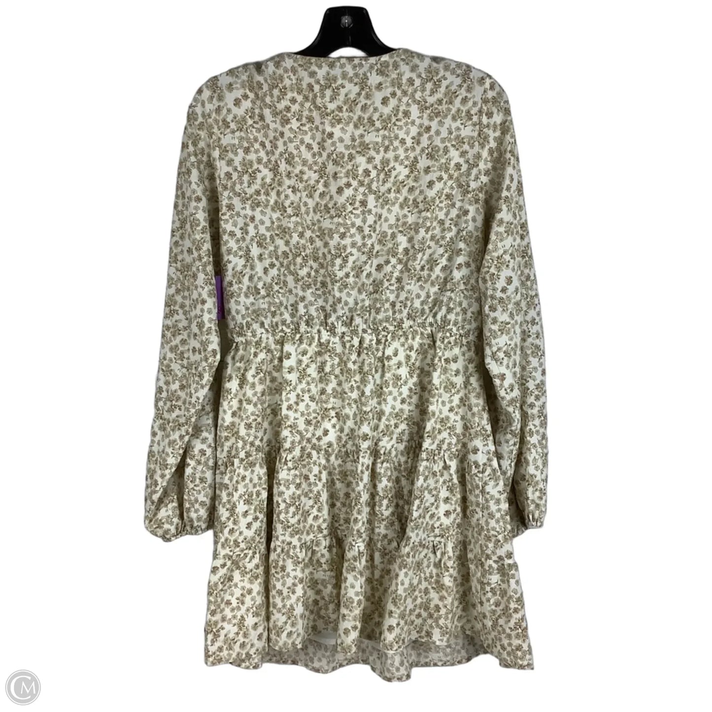Dress Casual Short By Final Touch In Floral Print, Size: Xl