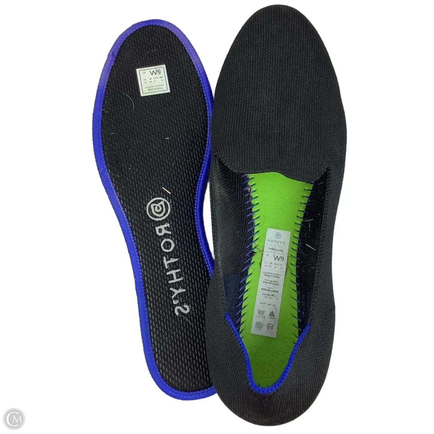 Shoes Flats By Rothys In Black, Size: 9