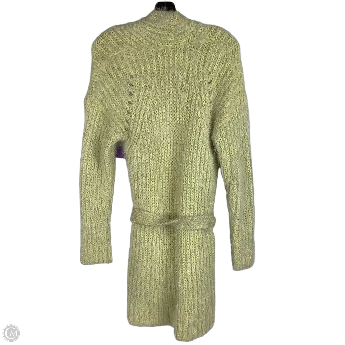 Cardigan By Anthropologie In Yellow, Size: M