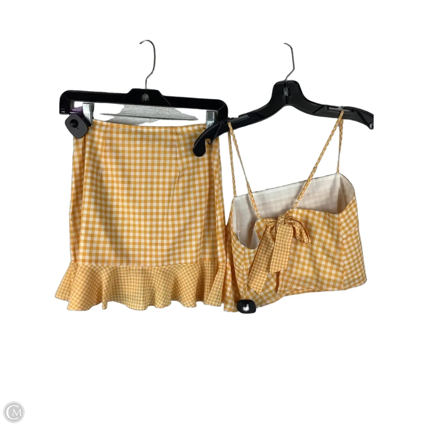 Skirt Set 2pc By Lovers & Friends In Yellow, Size: Xs