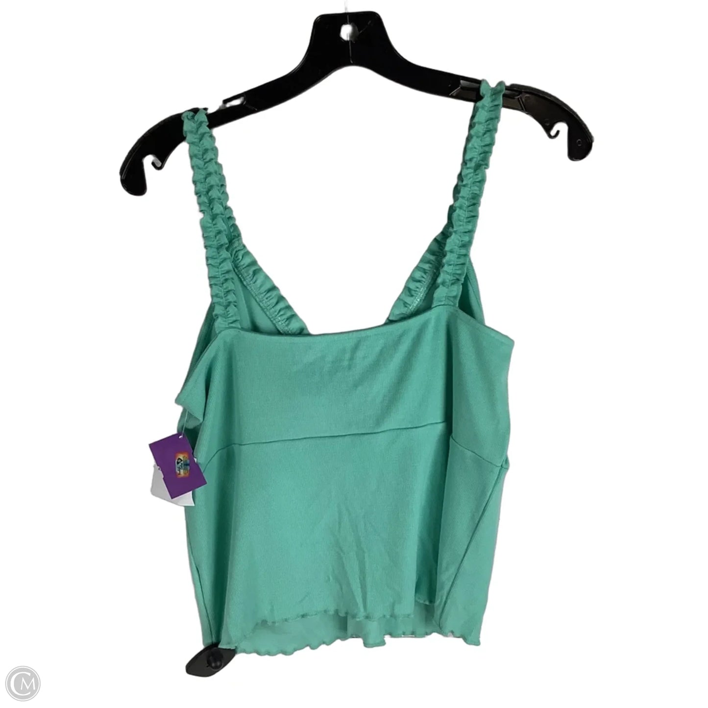 Top Sleeveless By American Eagle In Teal, Size: Xl