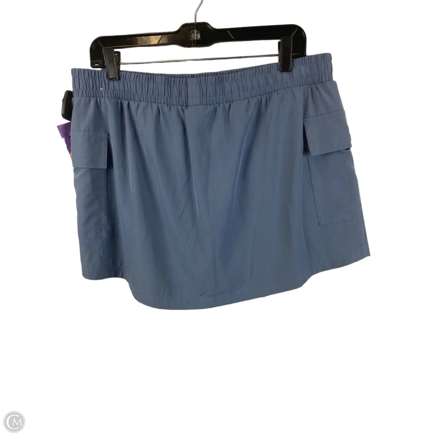 Athletic Skort By Pink In Blue, Size: Xl