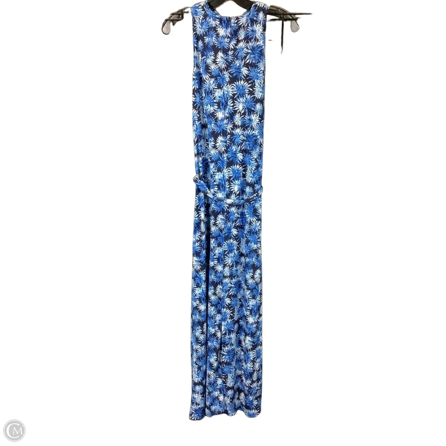 Dress Casual Maxi By Michael By Michael Kors In Blue, Size: M