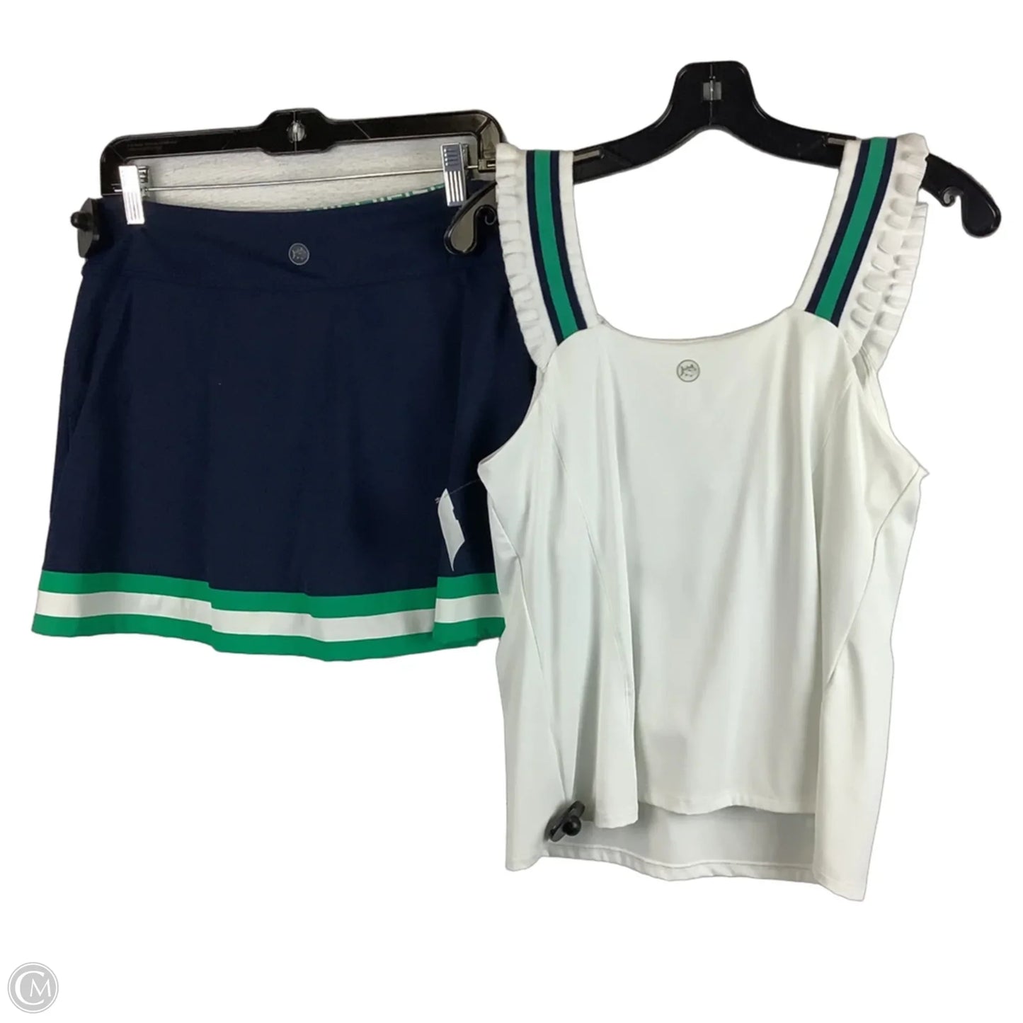 Athletic Shorts 2pc By Southern Tide In Blue & White, Size: M