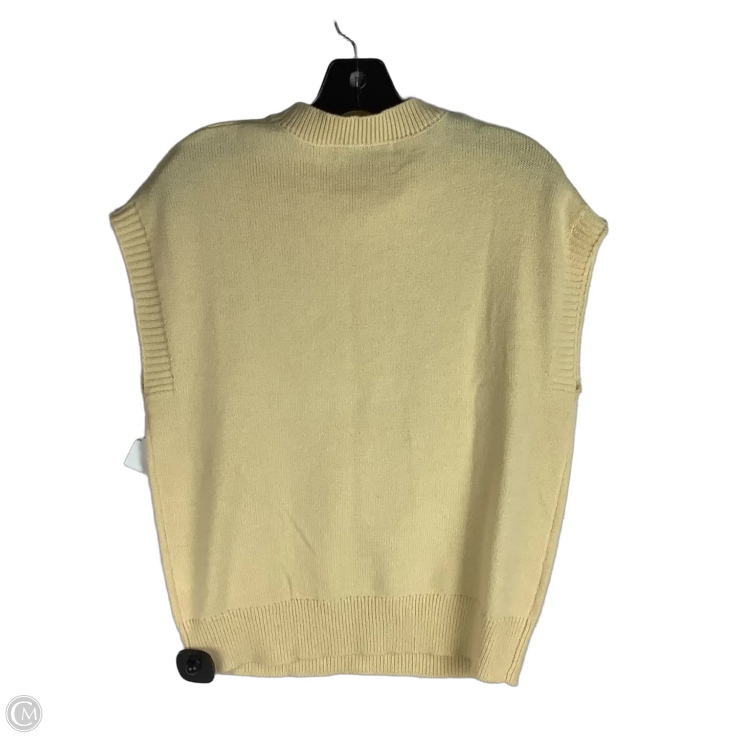 Top Short Sleeve By Prettygarden In Yellow, Size: S