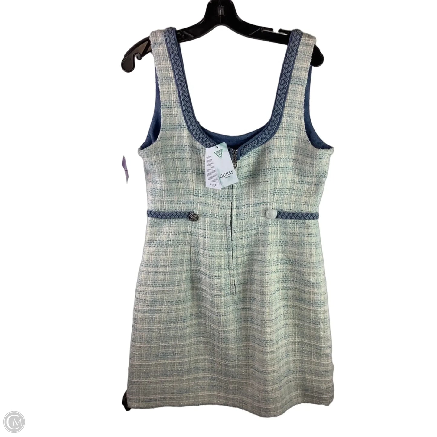 Dress Party Short By Guess In Blue & White, Size: L