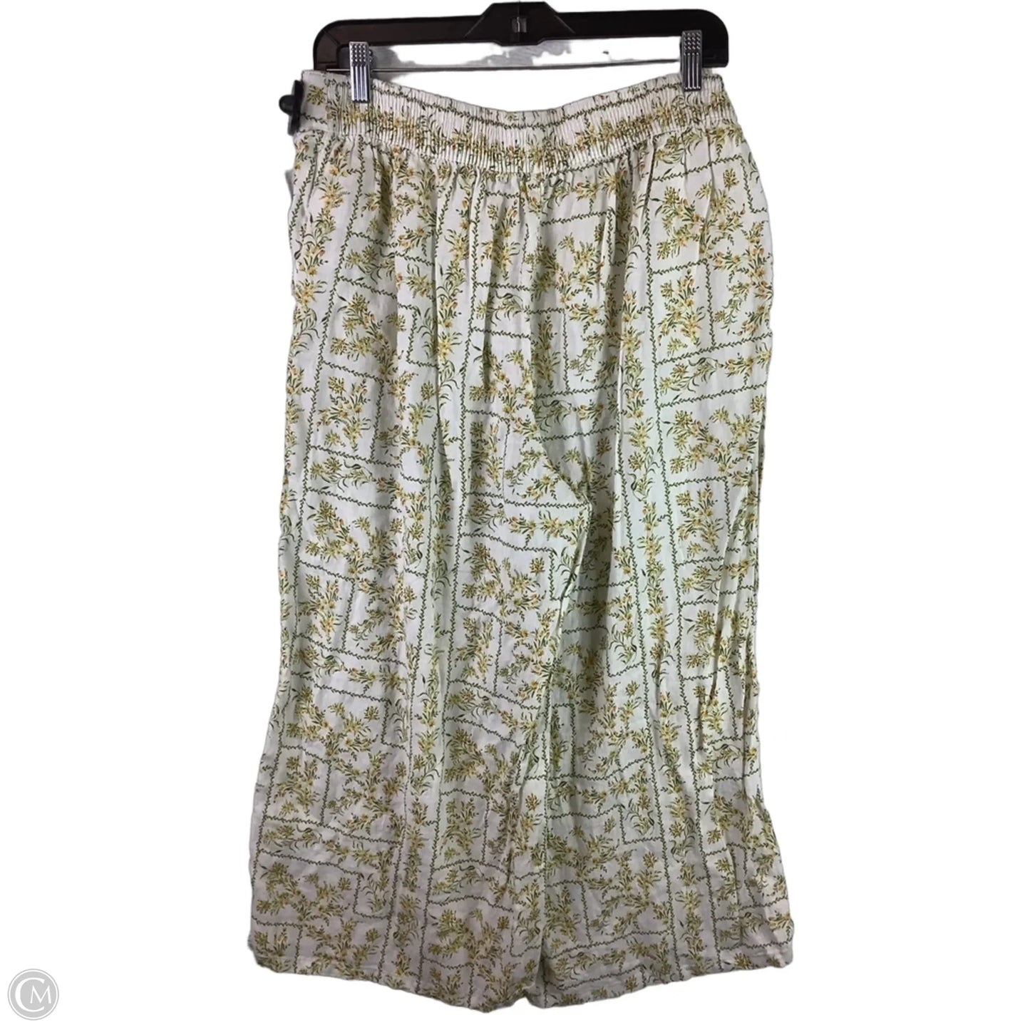 Pants Linen By Joie In Floral Print, Size: Xl