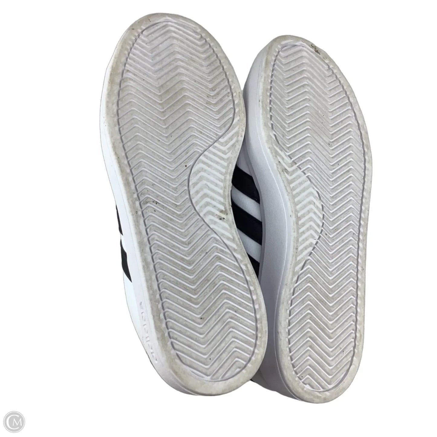 Shoes Sneakers By Adidas In Black & White, Size: 8