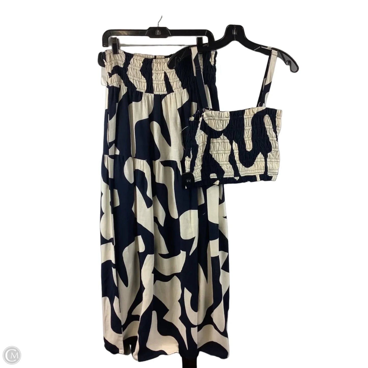 Skirt Set 2pc By Cmc In Navy, Size: L
