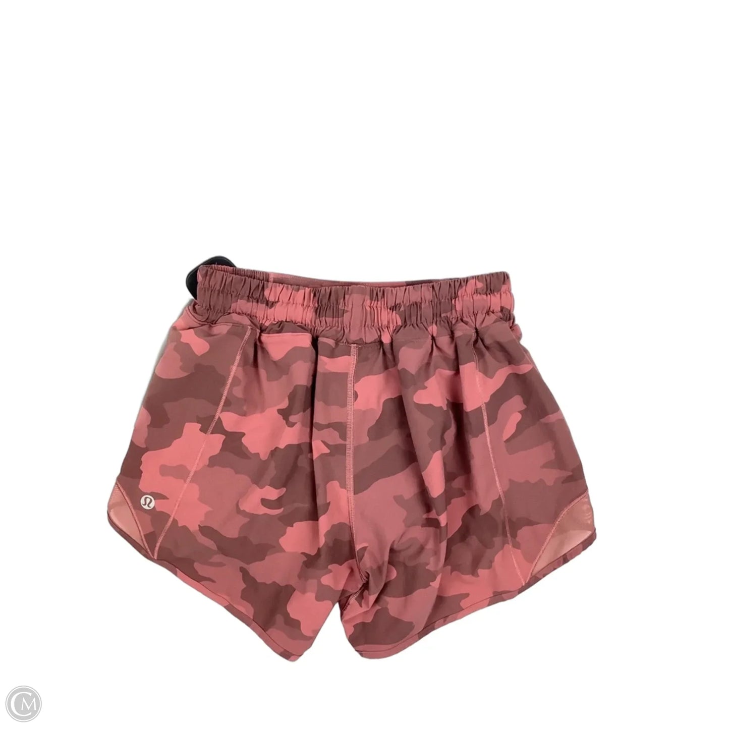 Athletic Shorts By Lululemon In Pink, Size: 4