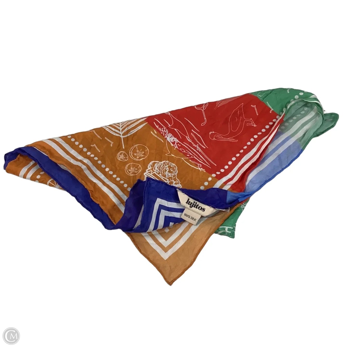 Scarf Square By Cmc 100% silk