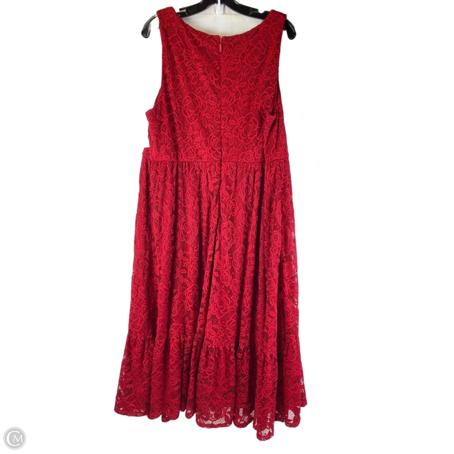 Dress Party Short By Torrid In Red, Size: 18