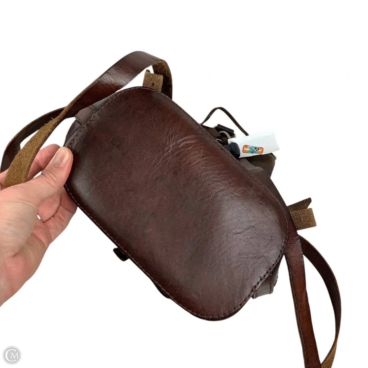 Backpack Leather By Cmc, Size: Small