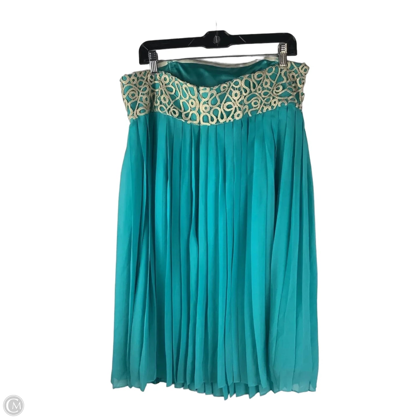 Dress Designer By Lilly Pulitzer In Teal, Size: 14