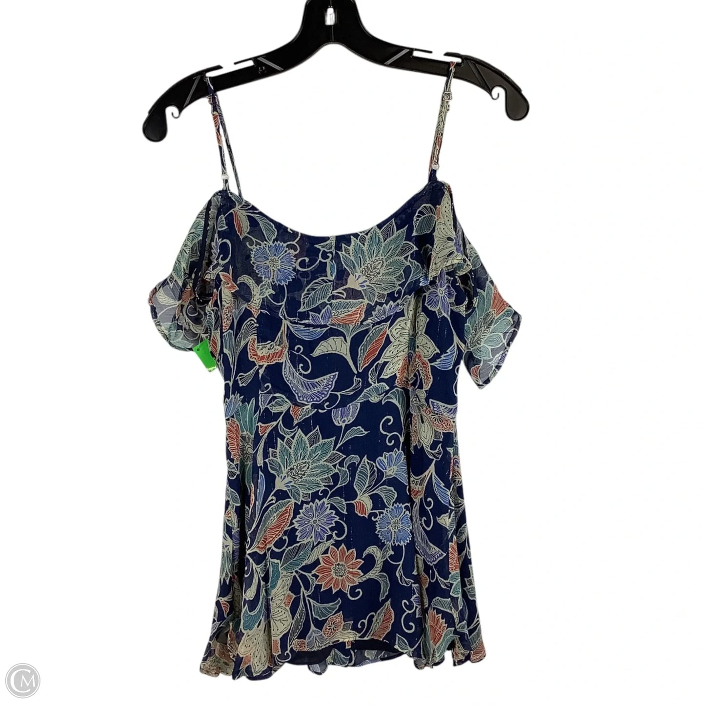 Top Short Sleeve By Maeve In Navy, Size: S (4)
