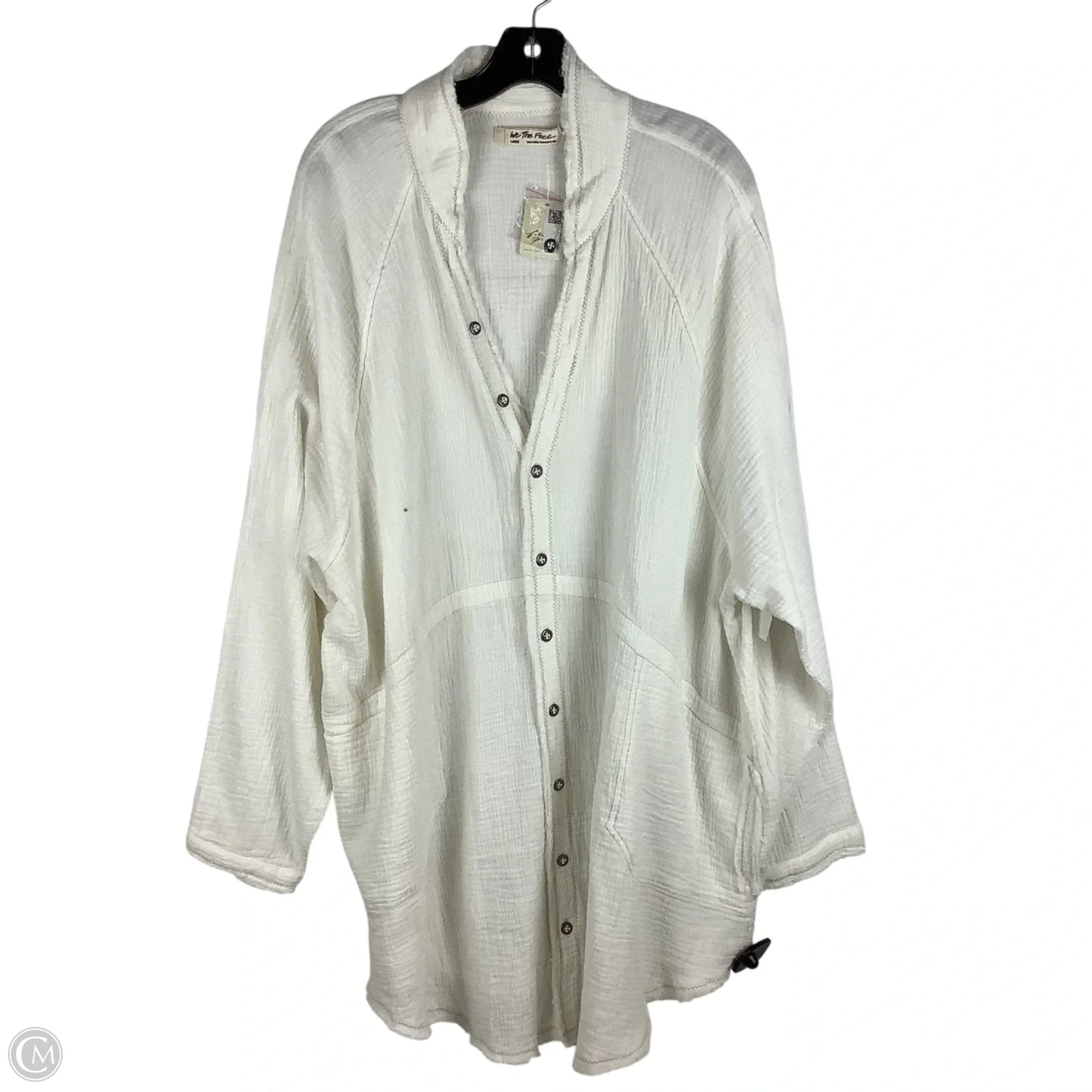 Dress Casual Short By Free People In Cream, Size: L