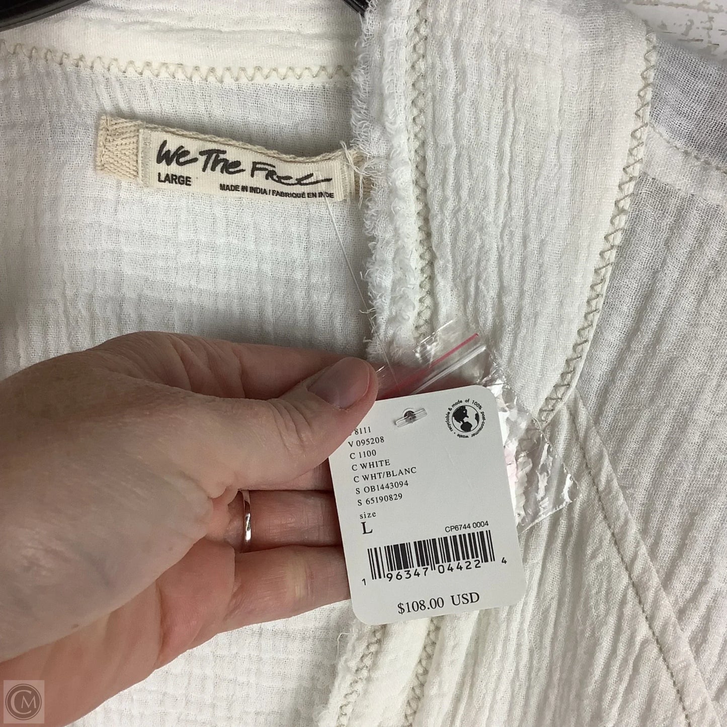 Dress Casual Short By Free People In Cream, Size: L