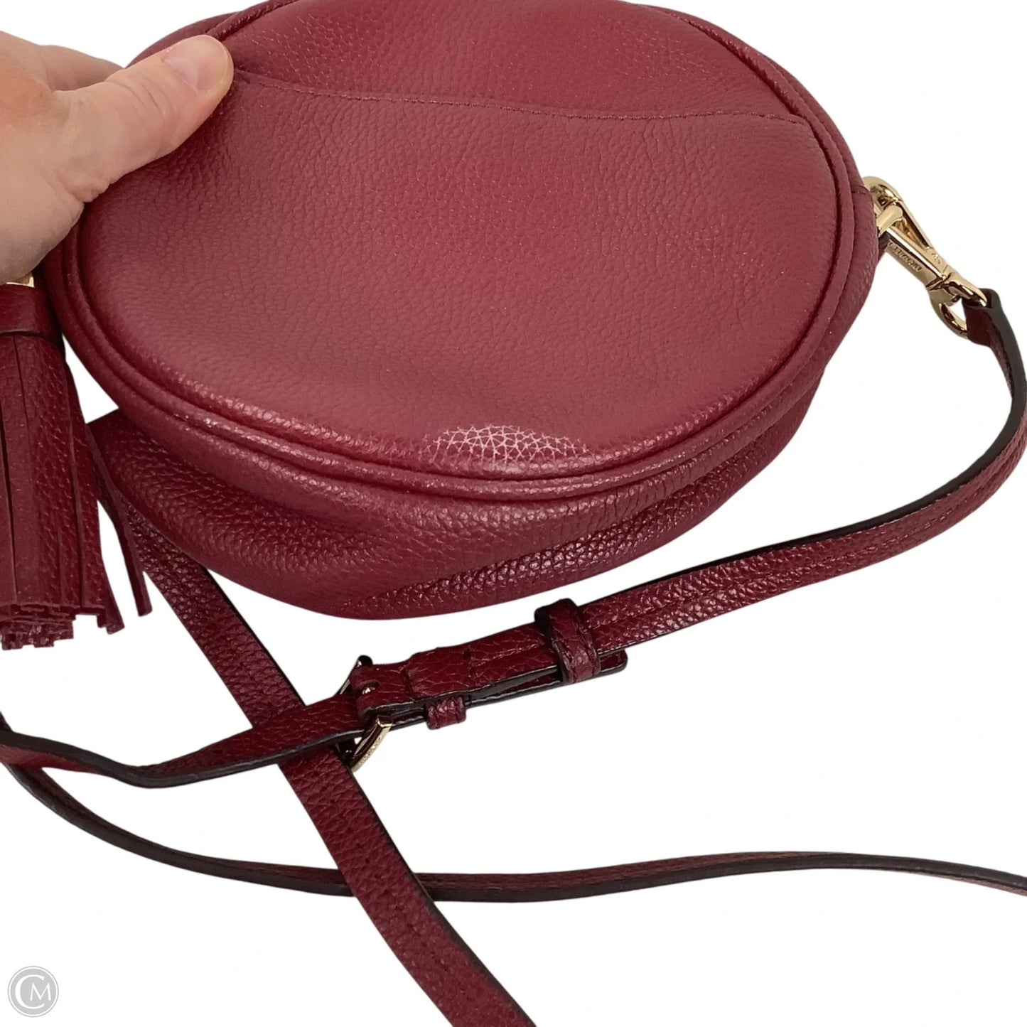 Crossbody Leather By Michael By Michael Kors, Size: Small