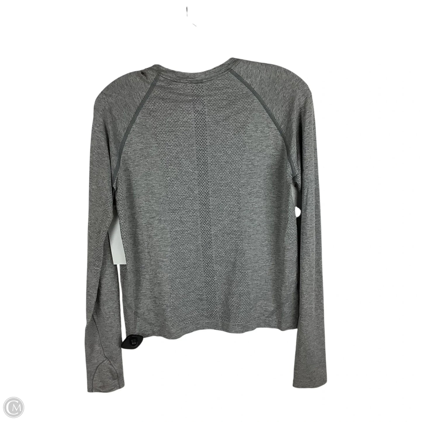 Athletic Top Long Sleeve Crewneck By Lululemon In Grey Size: 10