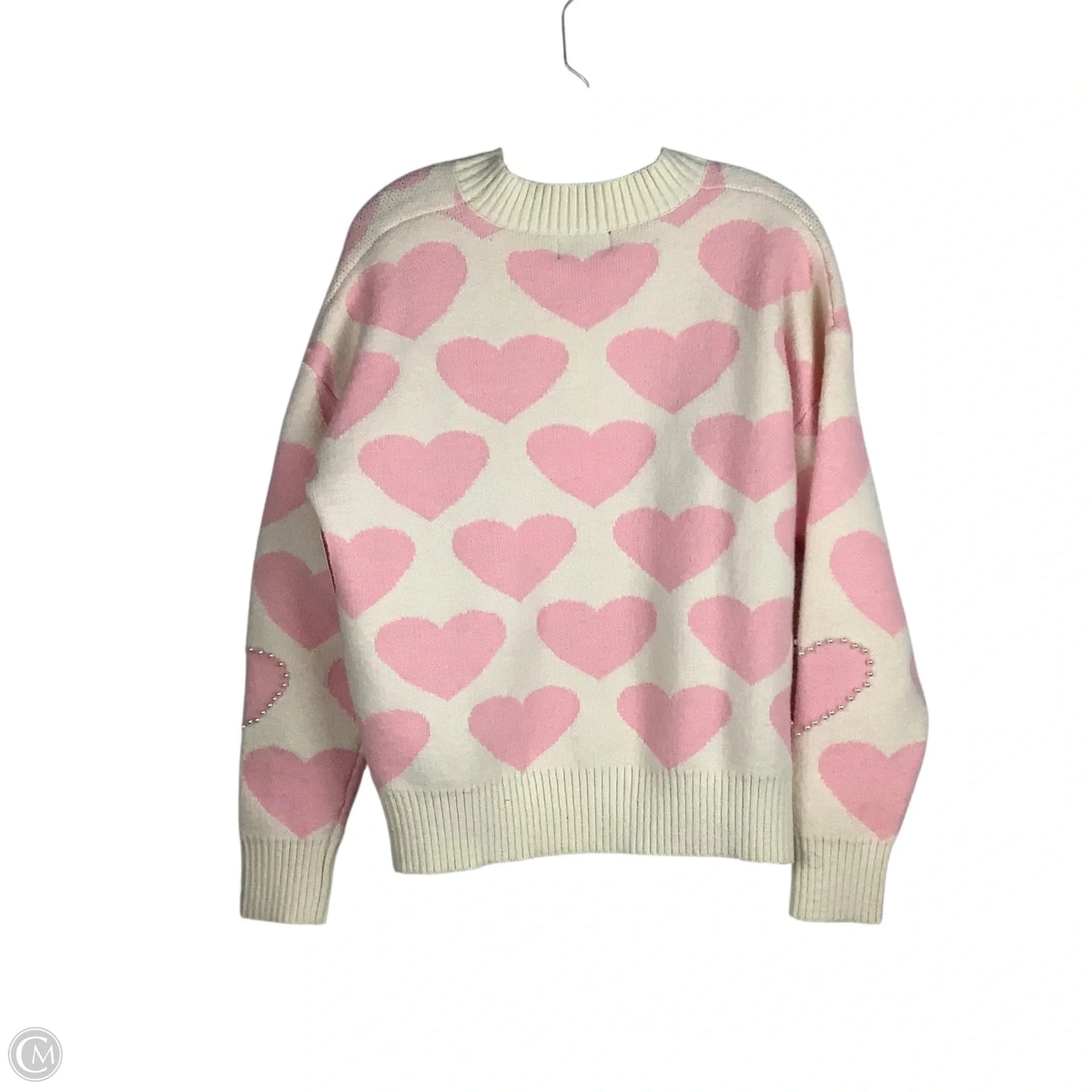 Sweater By Cider In Pink, Size: L