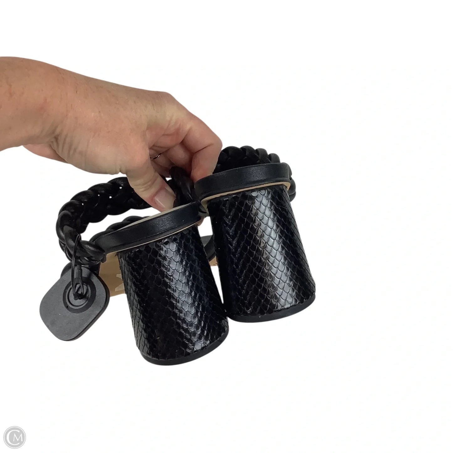 Sandals Heels Block By Dolce Vita In Black, Size: 8.5