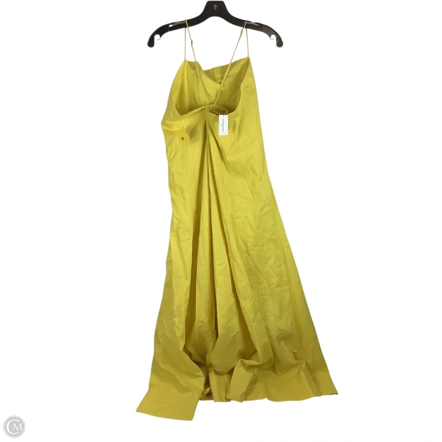 Dress Casual Maxi By Banana Republic In Yellow, Size: L