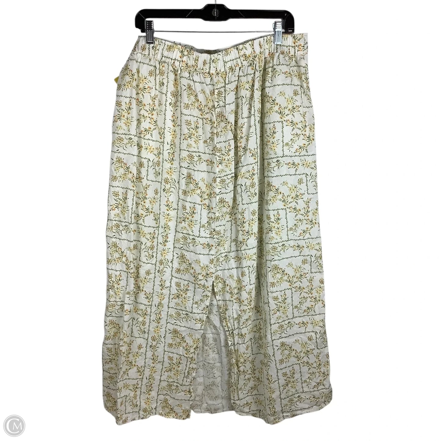 Skirt Maxi By Joie In Floral Print, Size: Xl