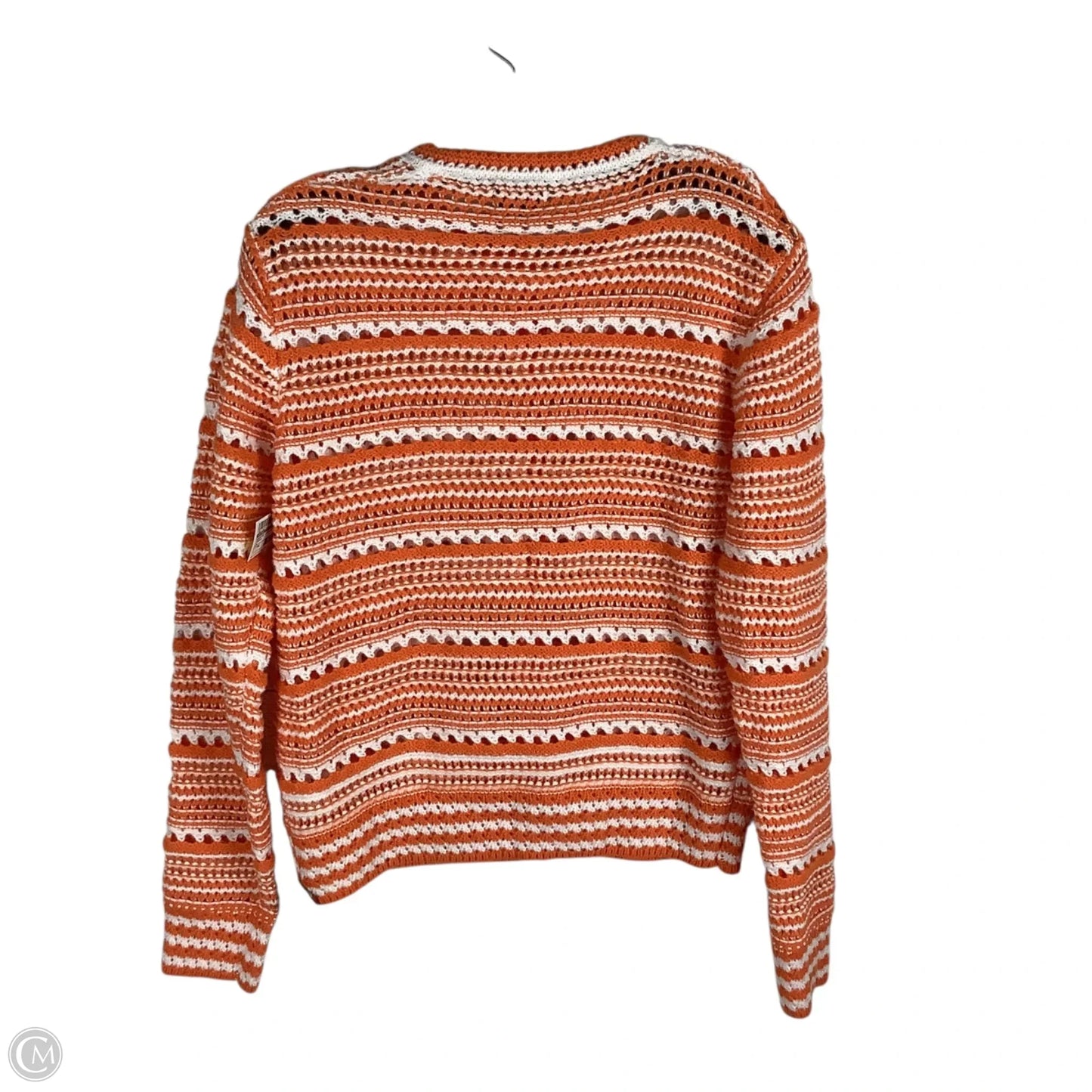 Sweater Cardigan By Ontwelfth In Orange, Size: Xl