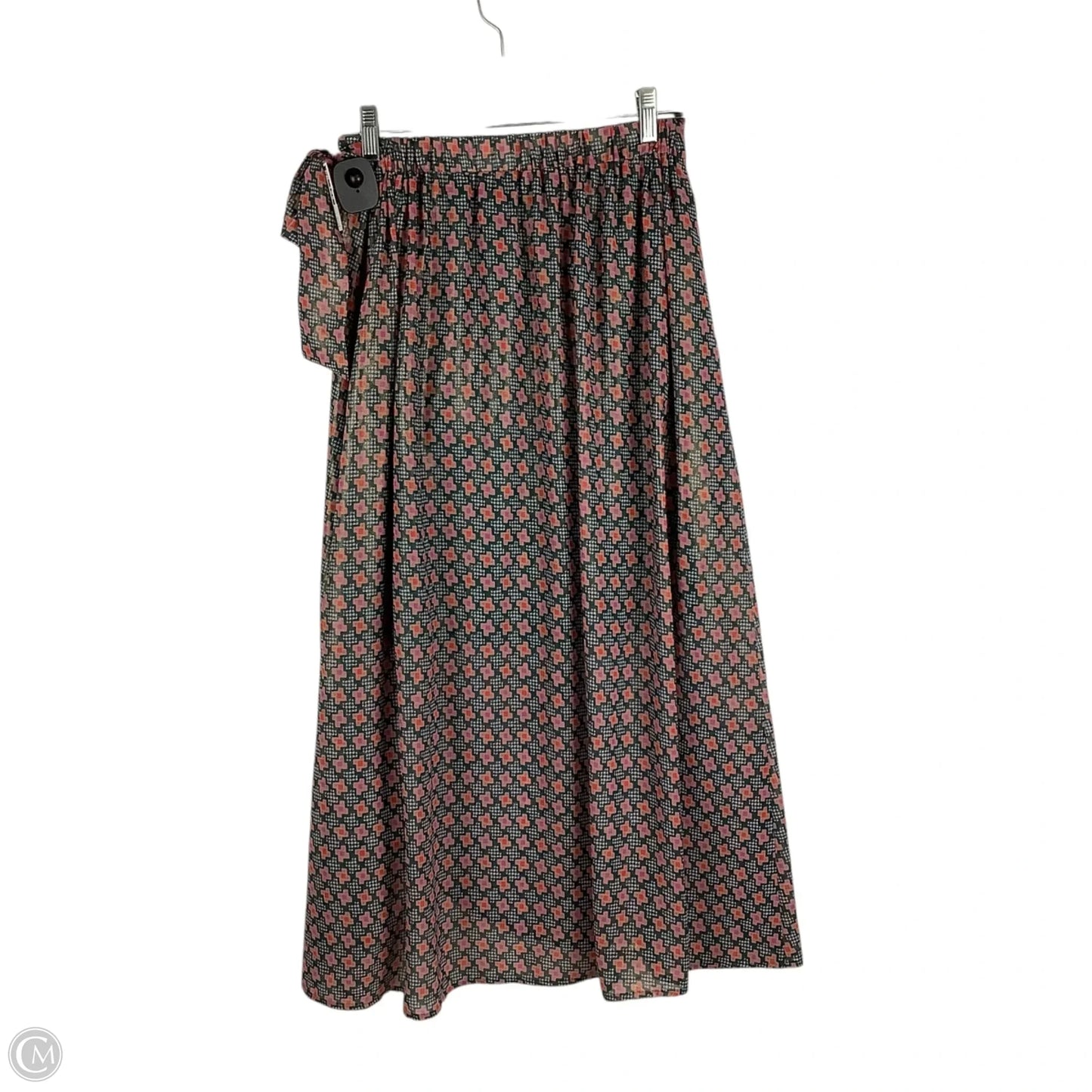 Skirt Maxi By Maeve In Green & Orange, Size: 6