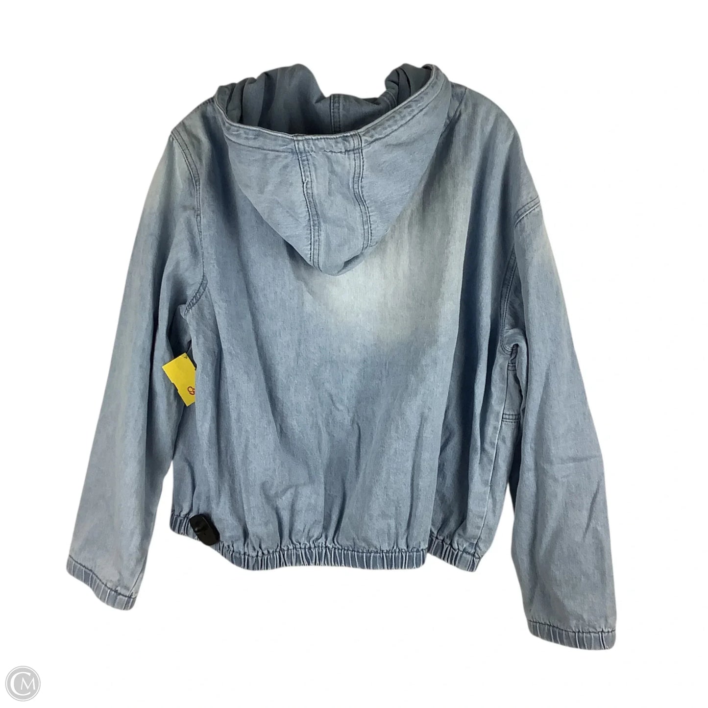 Sweatshirt Hoodie By Clothes Mentor In Blue Denim, Size: 2x