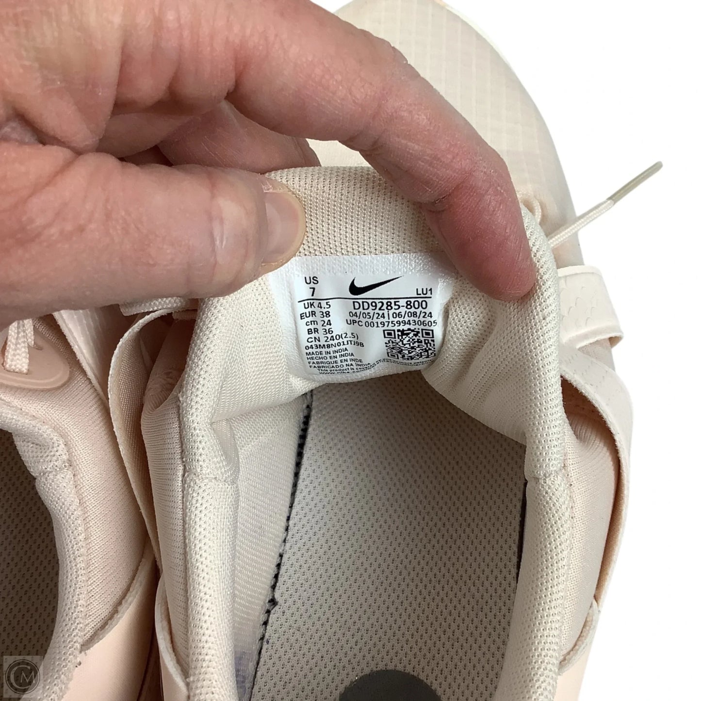 Shoes Athletic By Nike In Pink, Size: 7