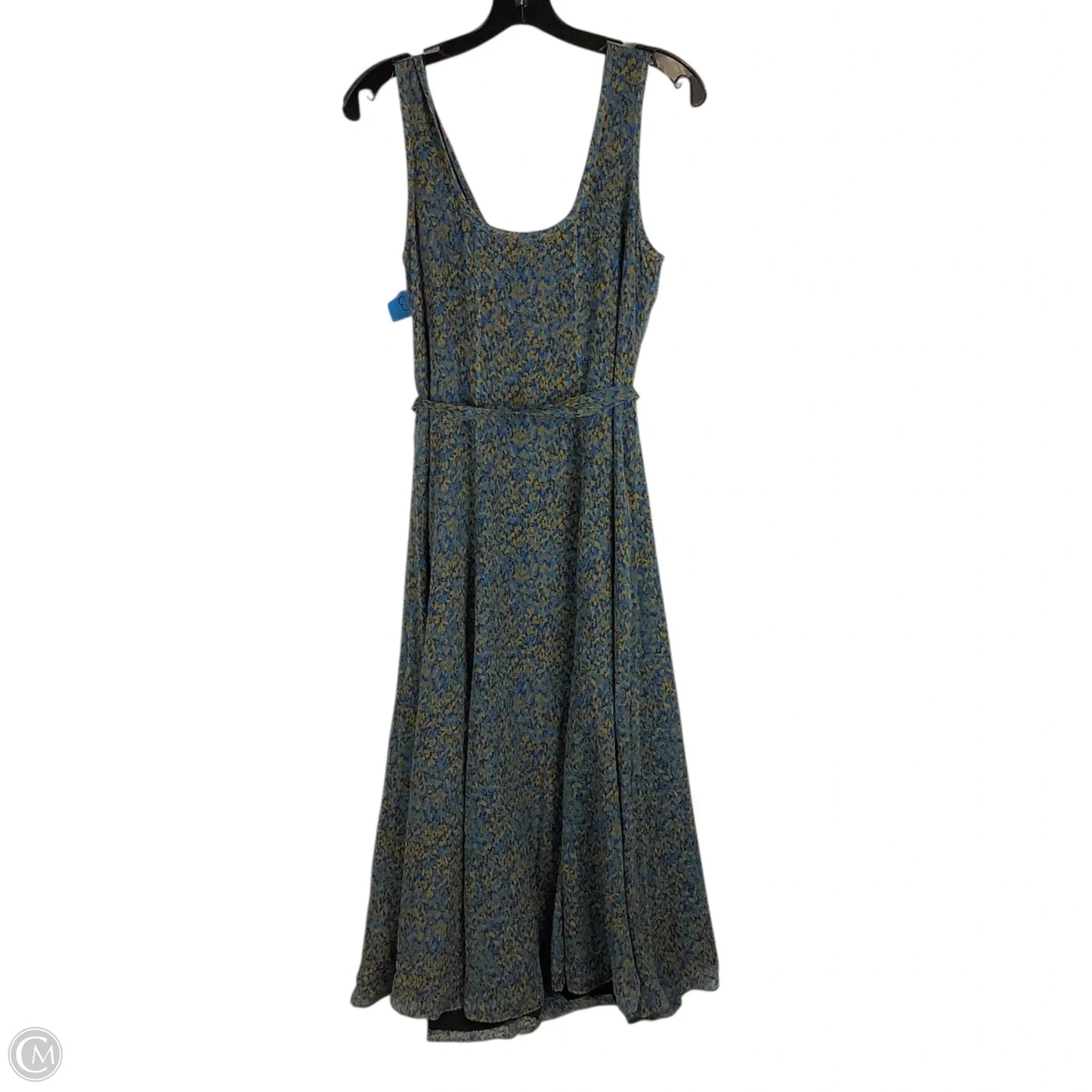 Dress Designer By Coach In Blue & Brown, Size: 0