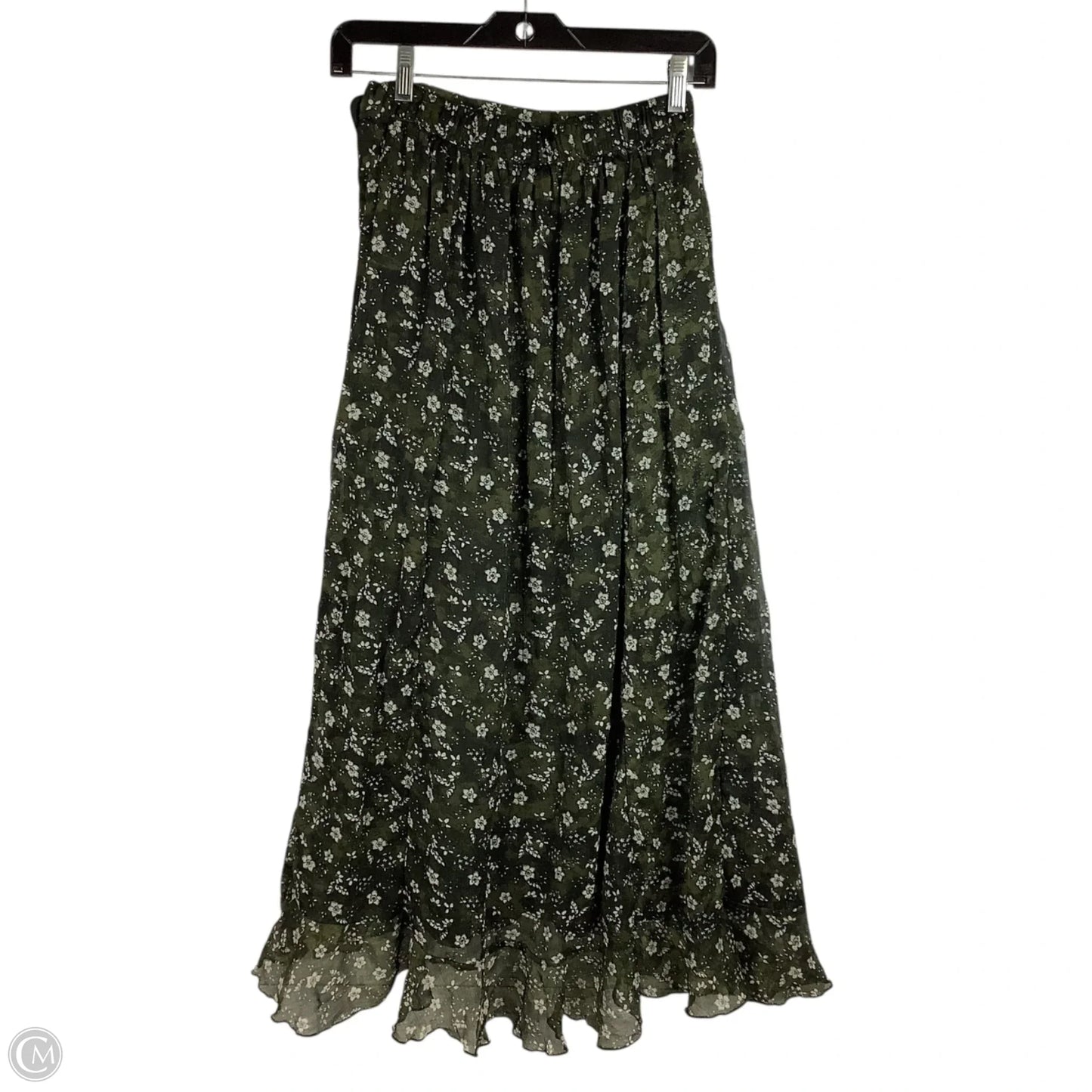 Skirt Maxi By Old Navy In Green, Size: S