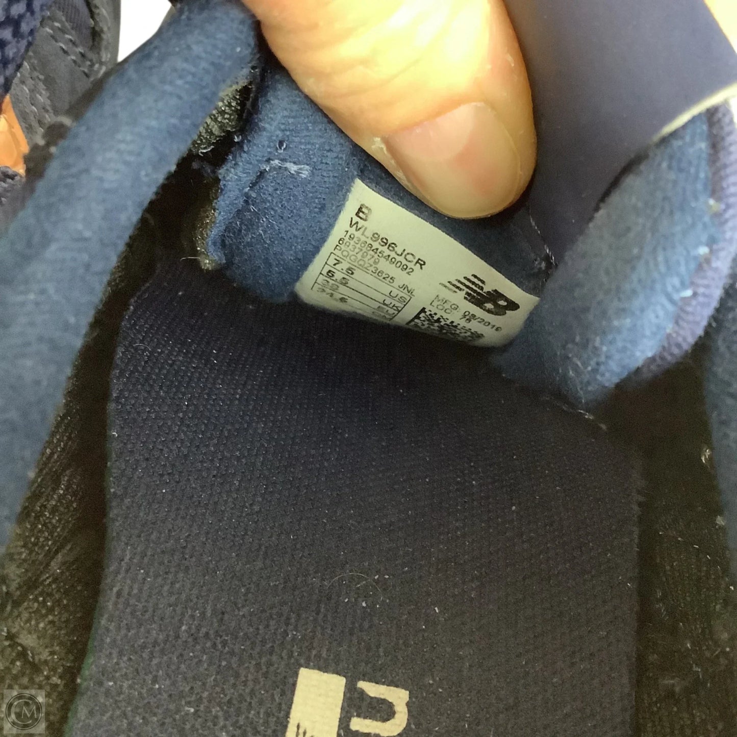 Shoes Sneakers By New Balance In Navy, Size: 7.5