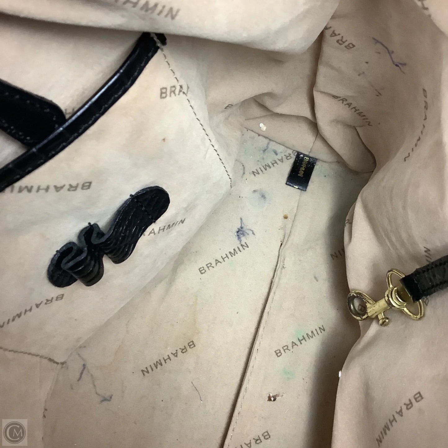 Handbag Designer By Brahmin, Size: Medium