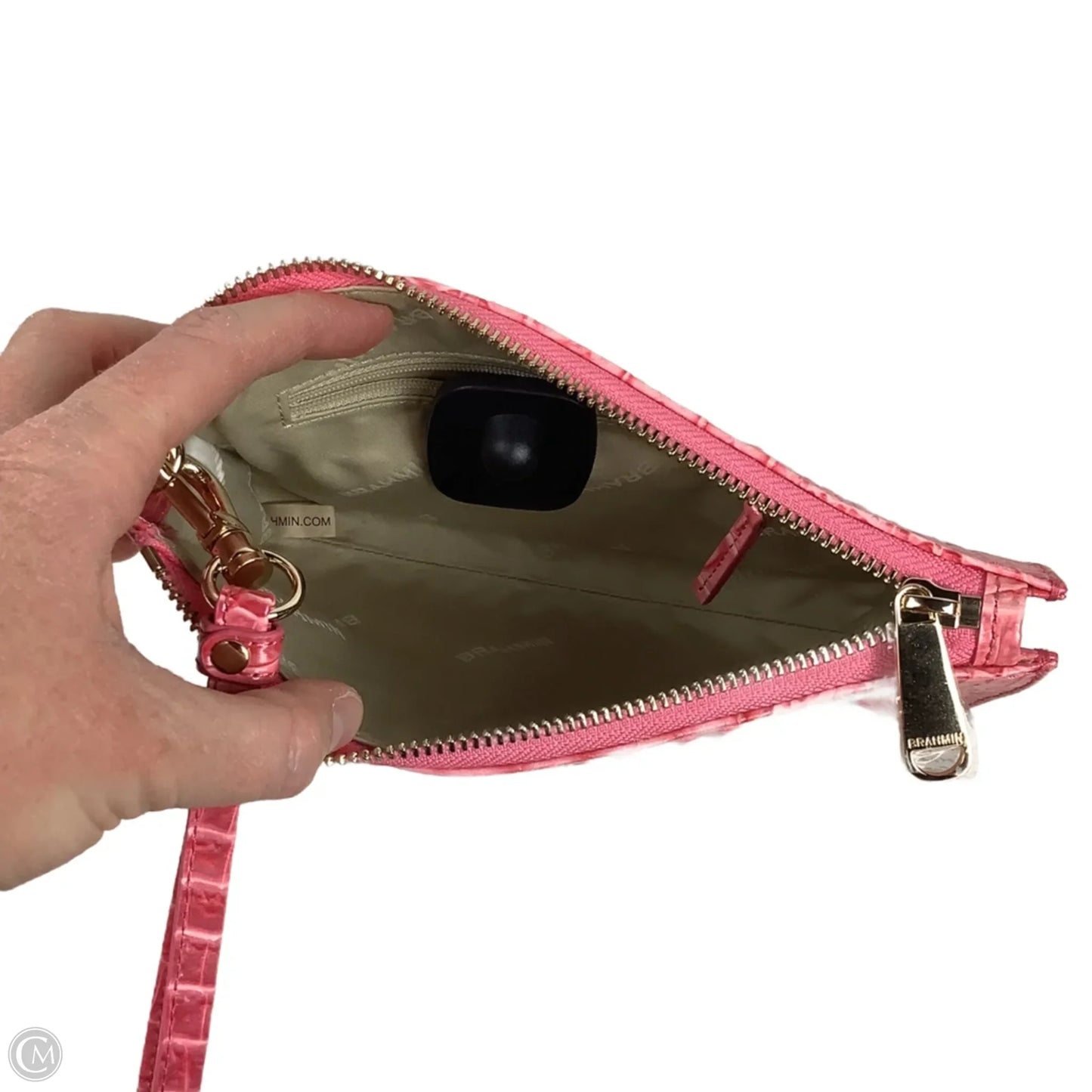 Wristlet Designer By Brahmin, Size: Medium