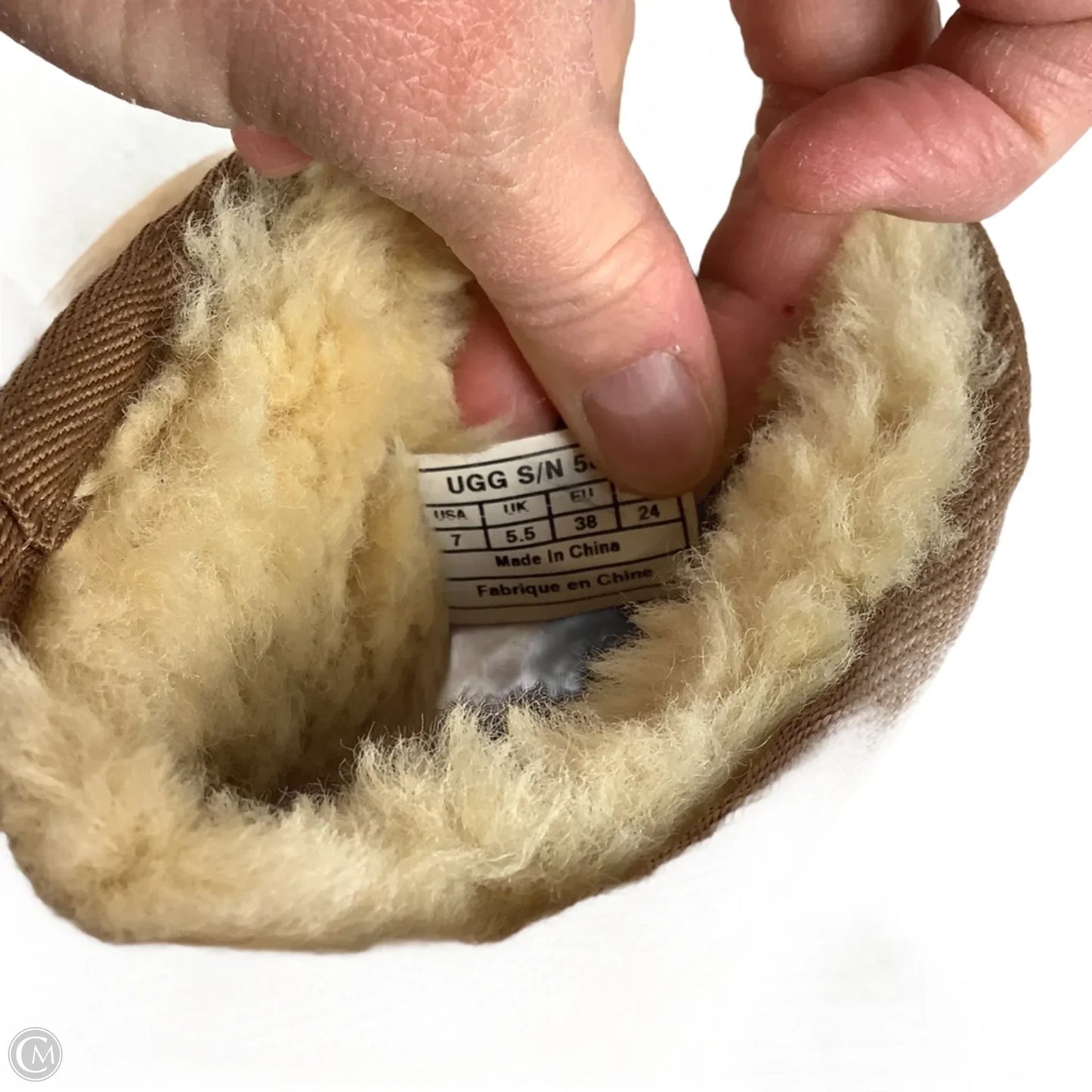 Boots Designer By Ugg In Brown, Size: 7