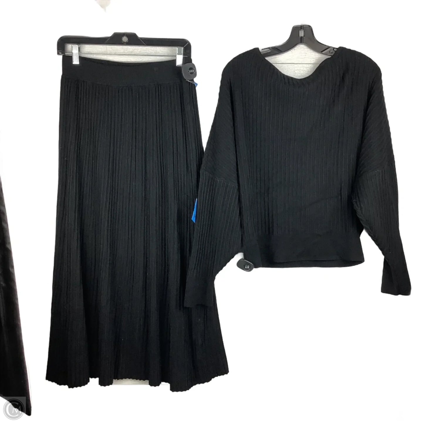 Skirt Set 2pc By Clothes Mentor In Black, Size: L