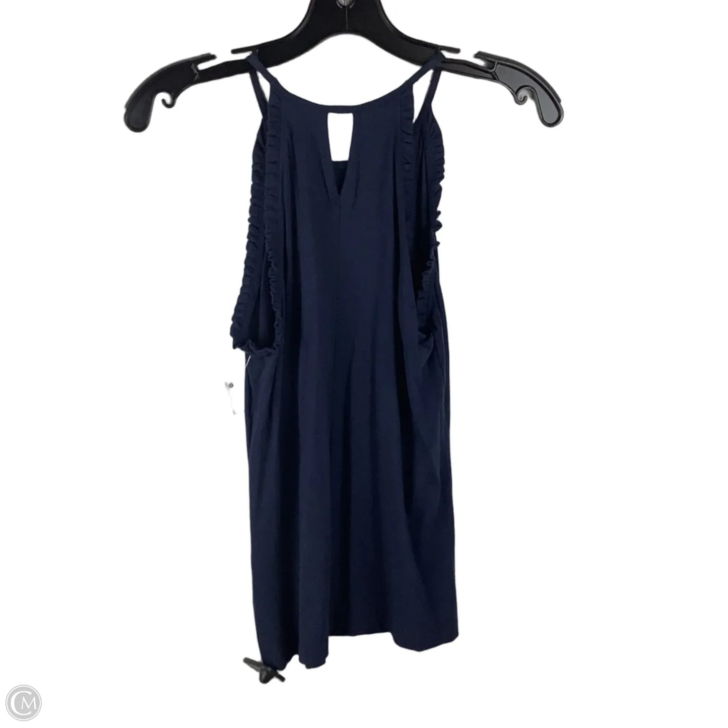 Top Sleeveless Designer By Lilly Pulitzer In Navy, Size: Xs