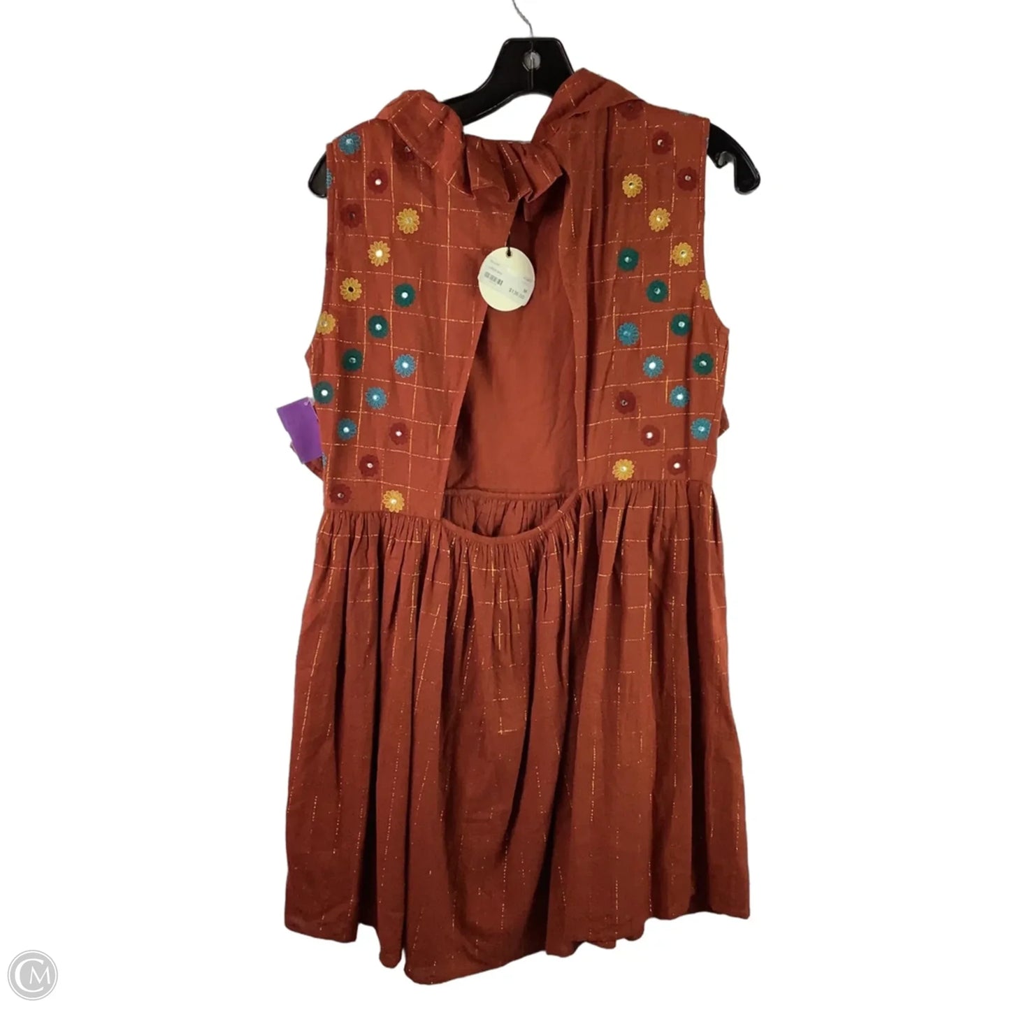Dress Casual Short By Cmc In Orange, Size: M