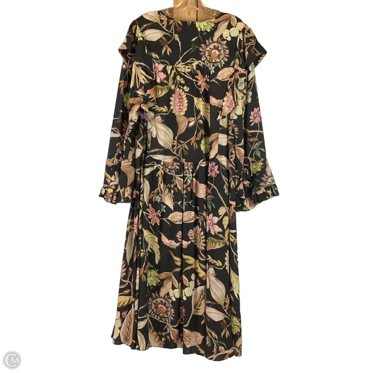 Dress Casual Maxi By H&m In Floral Print, Size: S