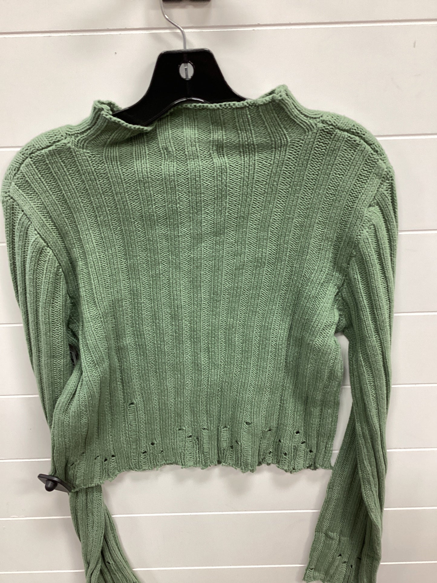 Sweater By Forever 21 In Green, Size:L