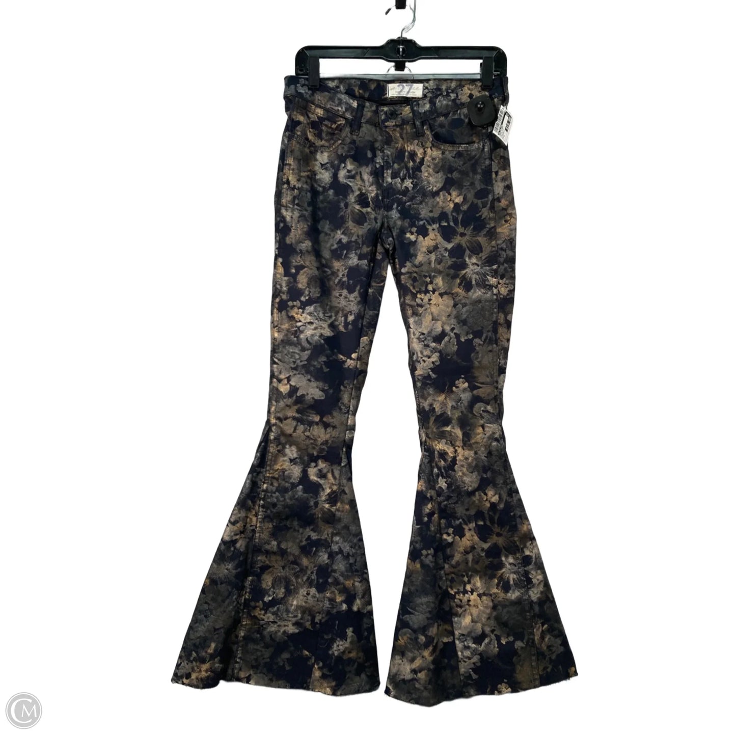 Jeans Flared By We The Free In Blue & Gold, Size: 4