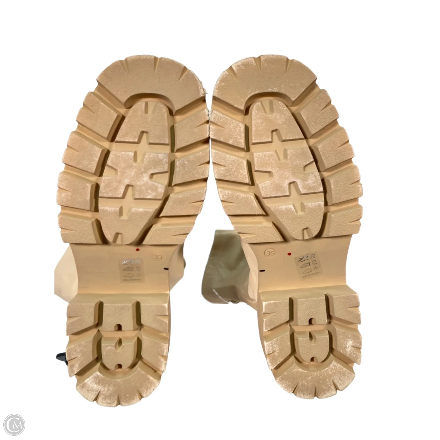 Boots Mid-calf Heels By Free People In Tan, Size: 8.5