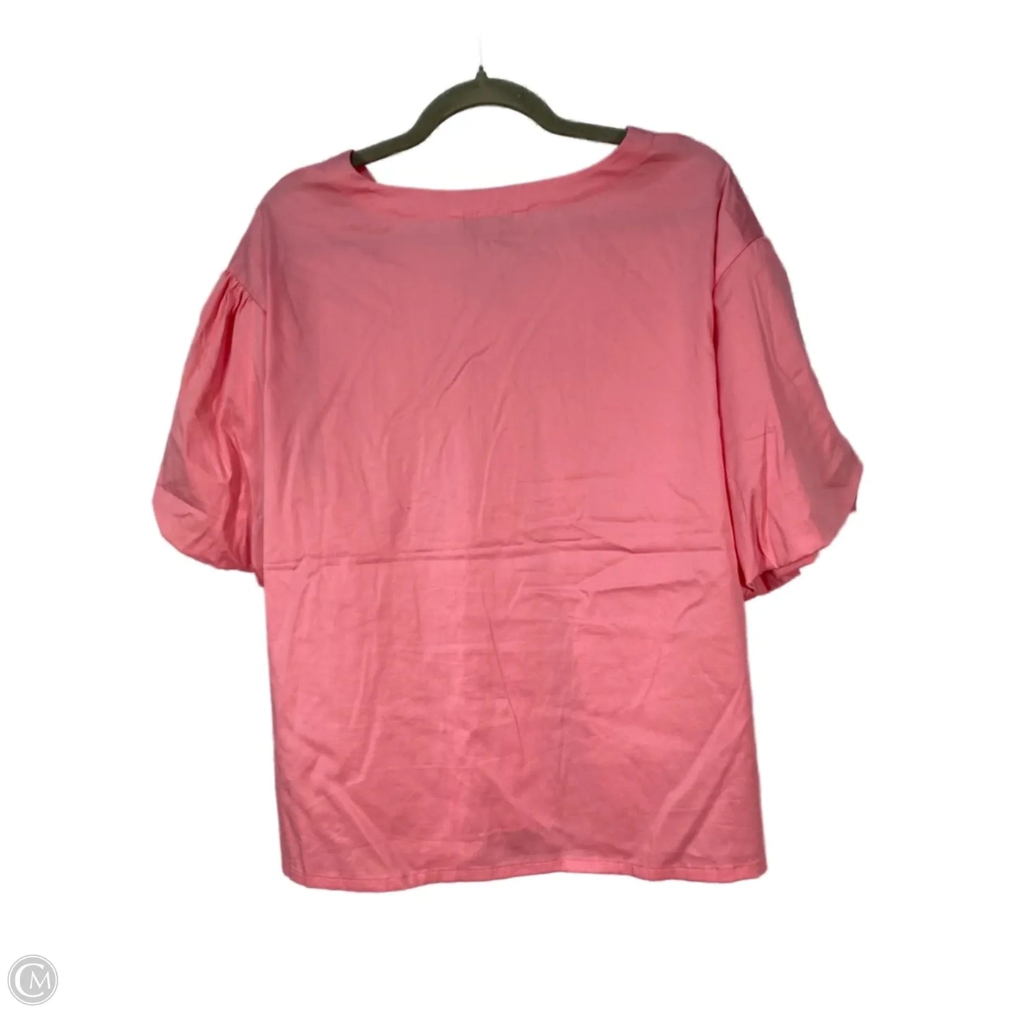 Top Short Sleeve By Elizabeth And James In Pink, Size: Xl