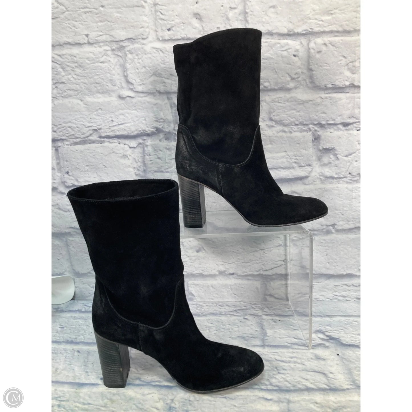 Boots Ankle Heels By Free People In Black, Size: 9.5