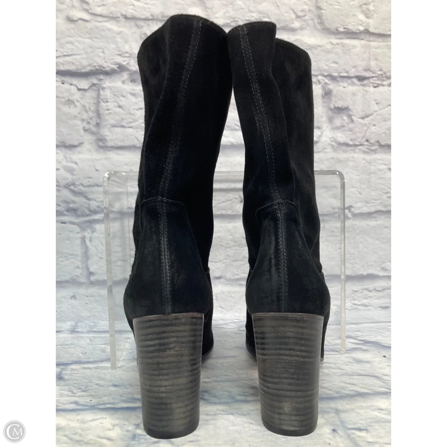 Boots Ankle Heels By Free People In Black, Size: 9.5